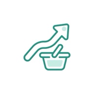 Market pull icon