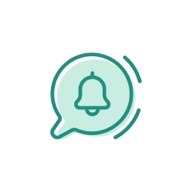 WhatsApp field alert icon